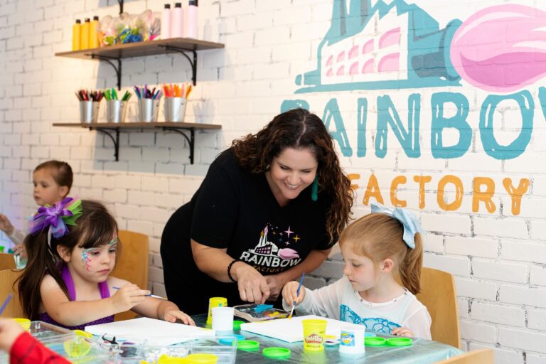 Rainbow Factory in San Diego, California is a versatile party venue that offers an array of services such as classes and camps. Our experienced team of face painters adds an extra touch of excitement to any event